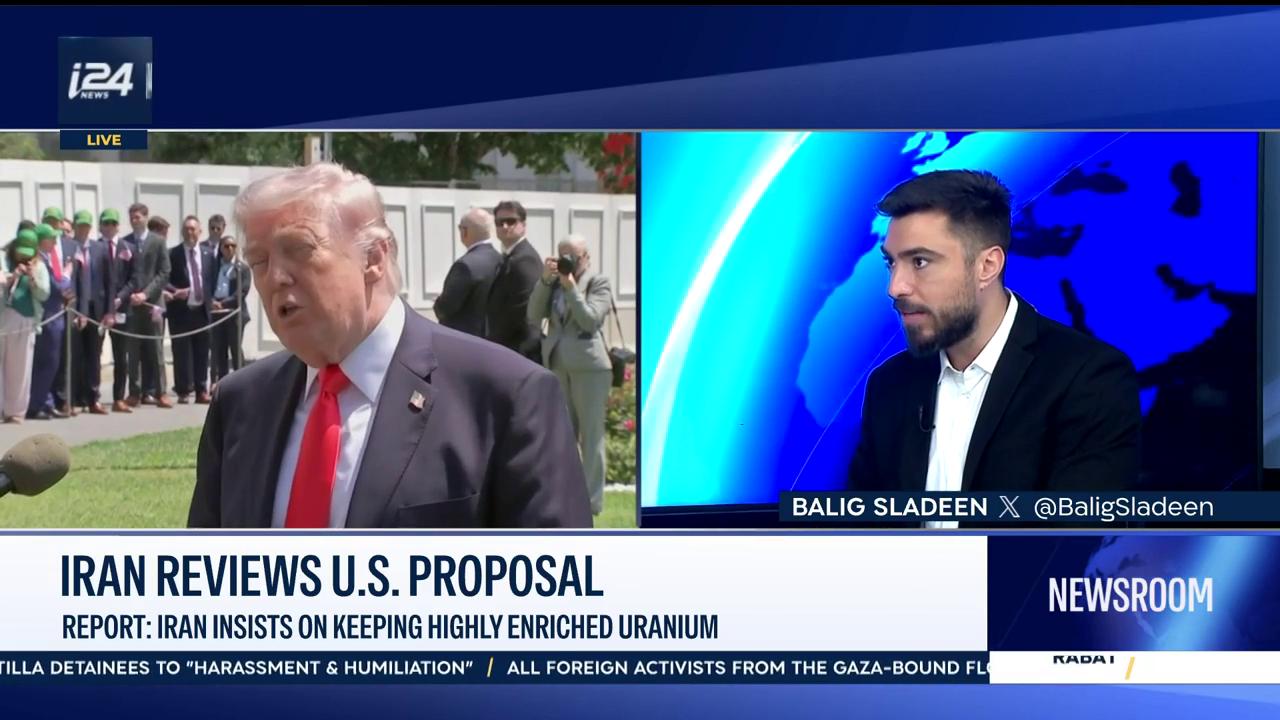 Video thumbnail for Iran reviews U.S. proposal - Report: Iran insists on keeping highly enriched uranium