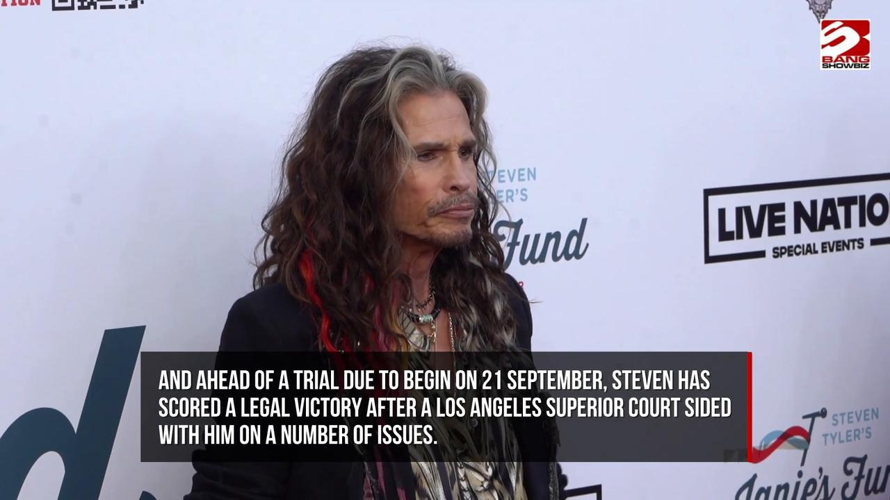 Video thumbnail for Steven Tyler scores legal victory ahead of sexual abuse trial