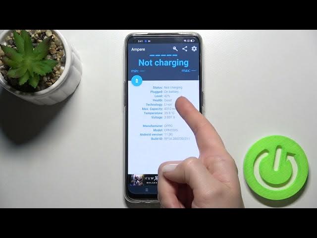Video thumbnail for How to Check Battery Health by Ampere App in OPPO Reno5 Lite