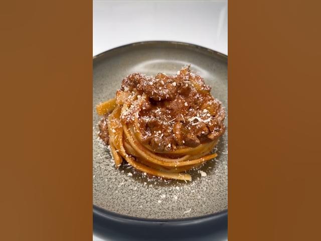 Video thumbnail for RAGร DI CINGHIALE - RAGร DE SANGLIER ๐ #cuisineitalienne #recetteitalienne #pasta #pastalover