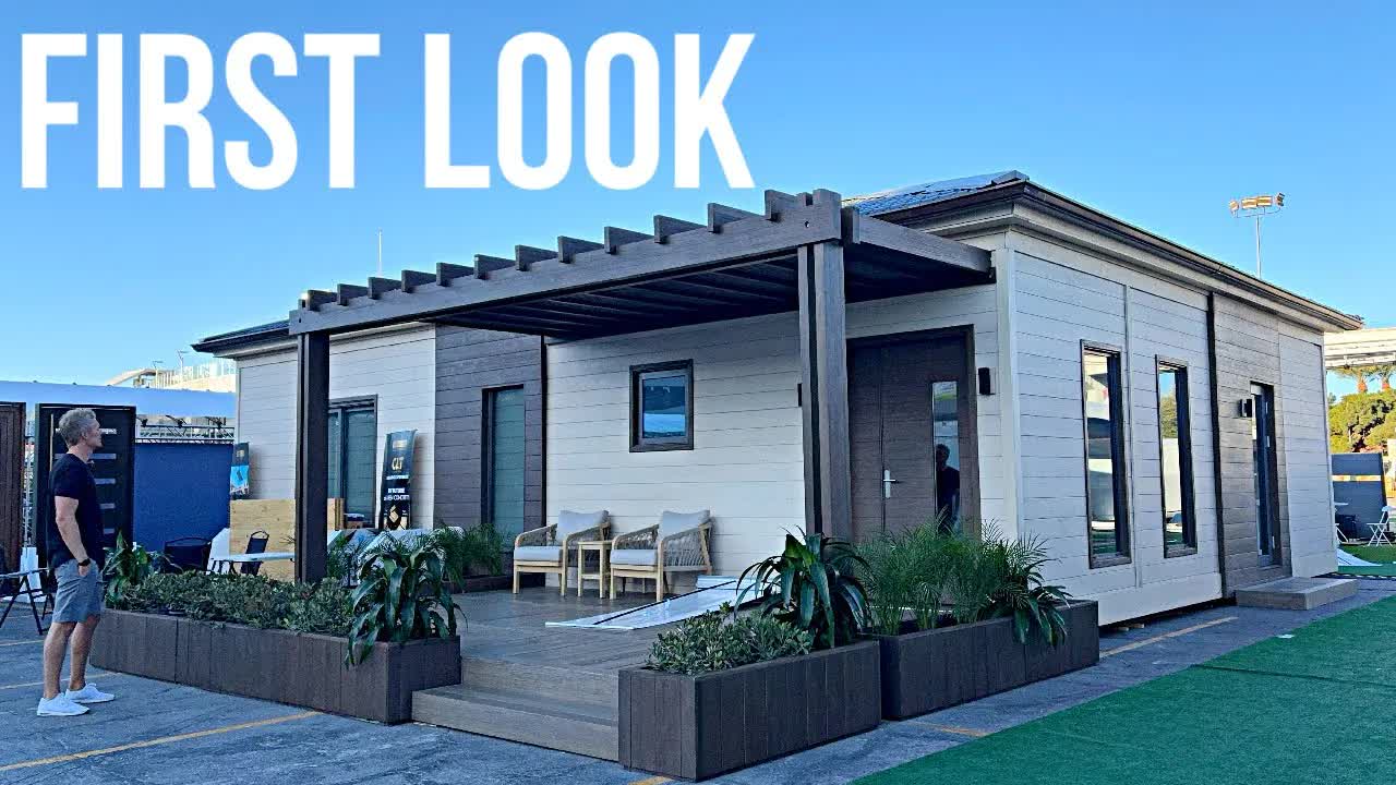 Video thumbnail for Moduluux Prefab Steel Frame Homes | IBS 2025 Las Vegas