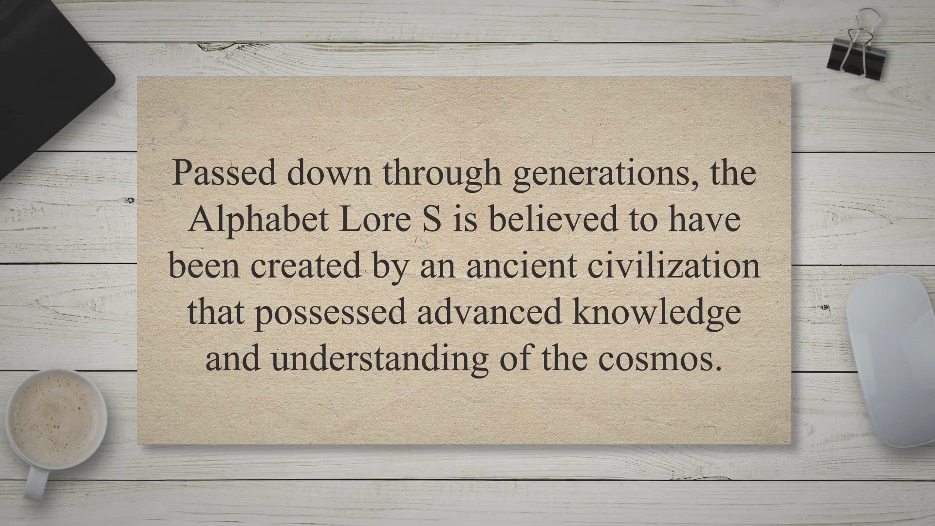 Video thumbnail for The Enigmatic Alphabet Lore S: Unlocking the Secrets of the Universe
