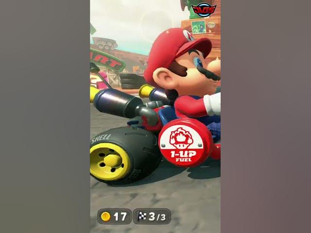 Video thumbnail for マリオカートで1位!激闘の末、栄光のゴールへ! #shorts