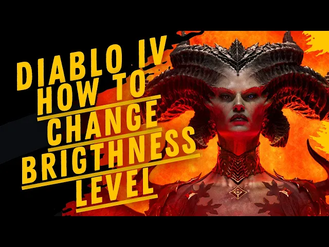 Video thumbnail for How To Change Brightness In Diablo IV