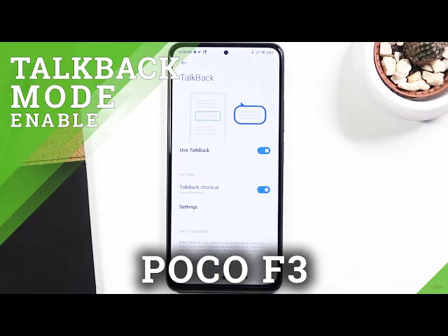 Video thumbnail for How to Enable/Disable TalkBack Feature in POCO F3 – Screen Reader