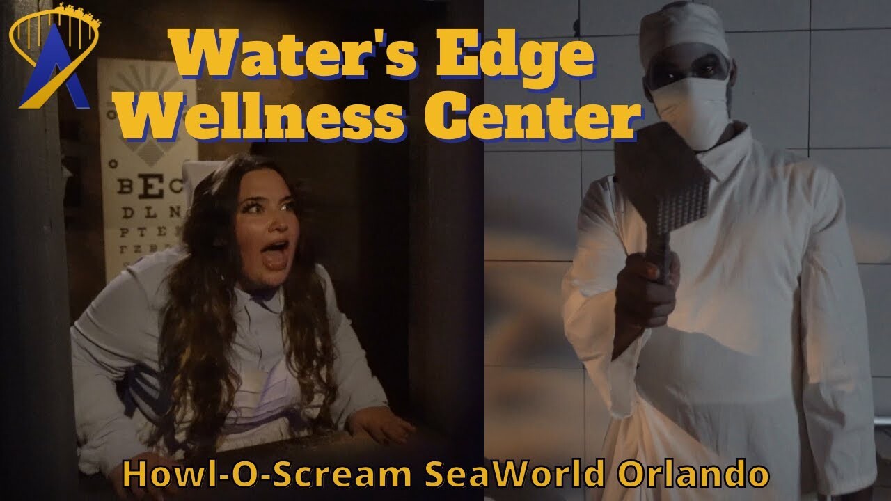 'Video thumbnail for Water's Edge Haunted House at Howl-O-Scream Orlando 2025'