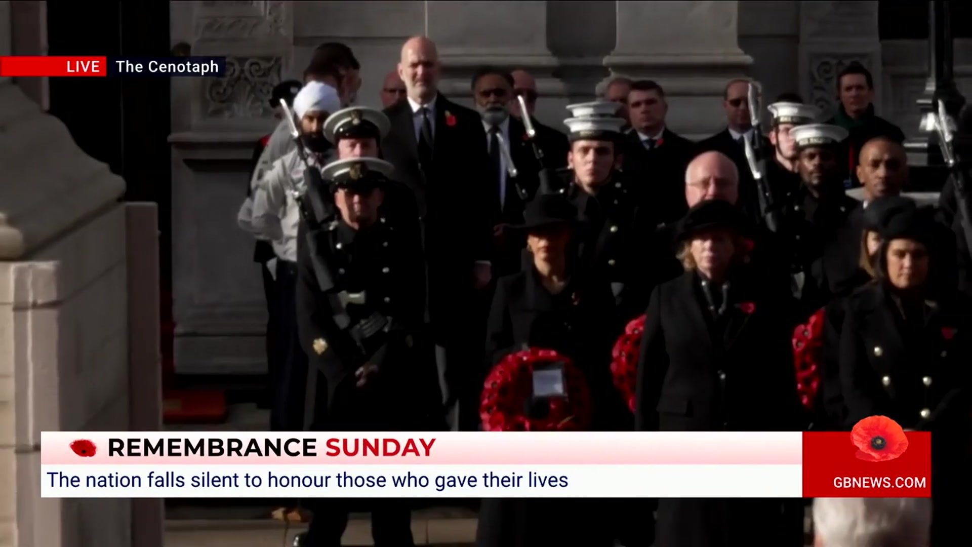 'Video thumbnail for WATCH: Sir Keir Starmer lays a wreath at the Cenotaph during Service of Remembrance'