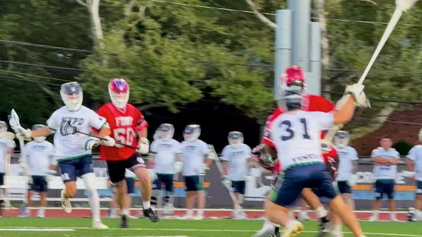 Video thumbnail for FDNY beats NYPD in annual lacrosse game honoring 9/11 heroes