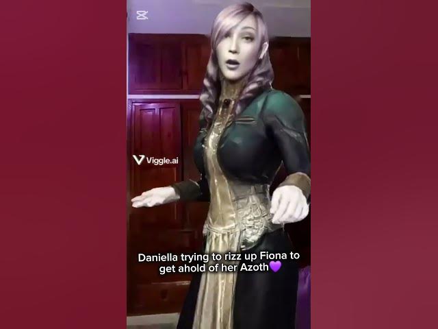 Video thumbnail for Daniella trying to rizz up Fiona to get ahold of her Azoth💜 #demento #hauntingground #capcom #fyp