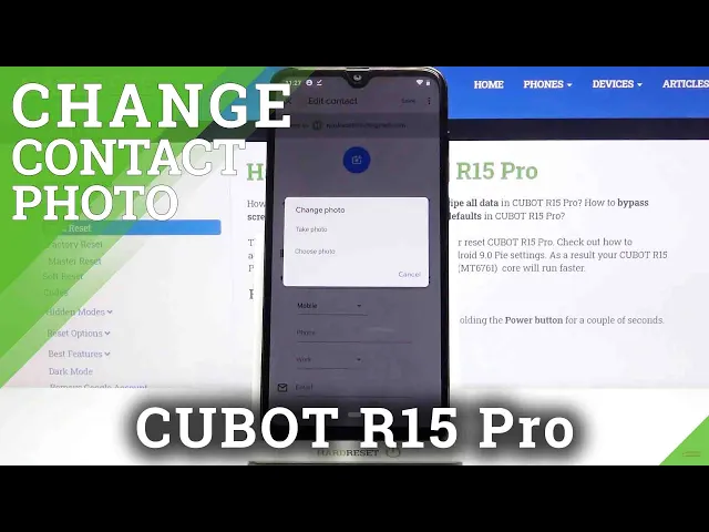 Video thumbnail for How to Add Photo to Contact in CUBOT R15 Pro – Contact Photo