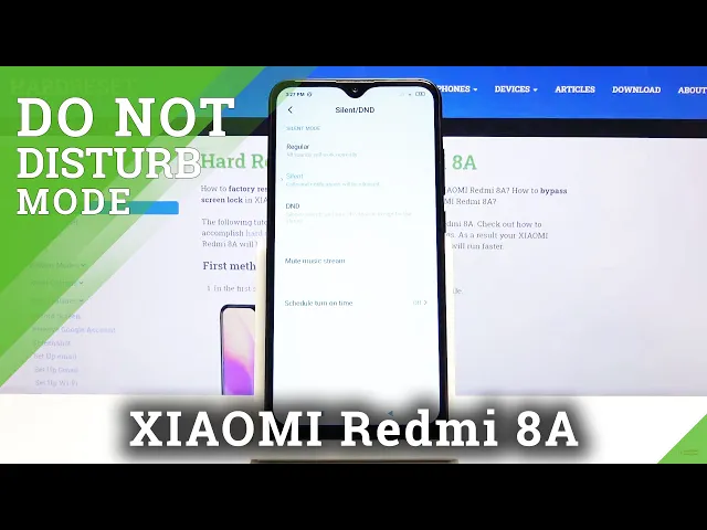 Video thumbnail for How to Activate Do Not Disturb Mode in XIAOMI Redmi 8A - Block Sounds & Vibrations