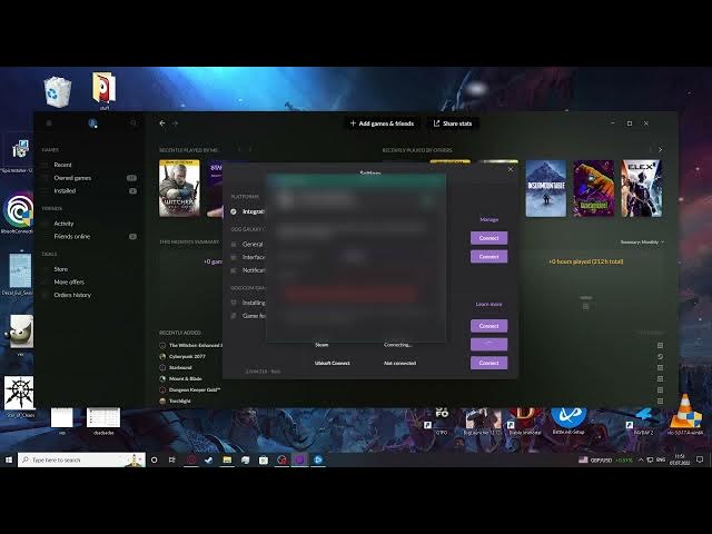 Video thumbnail for Gog Galaxy 2022 - How To Pair Steam