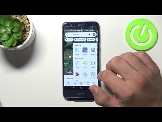 Video thumbnail for How to Change Map Type in Google Maps on Honor 8?