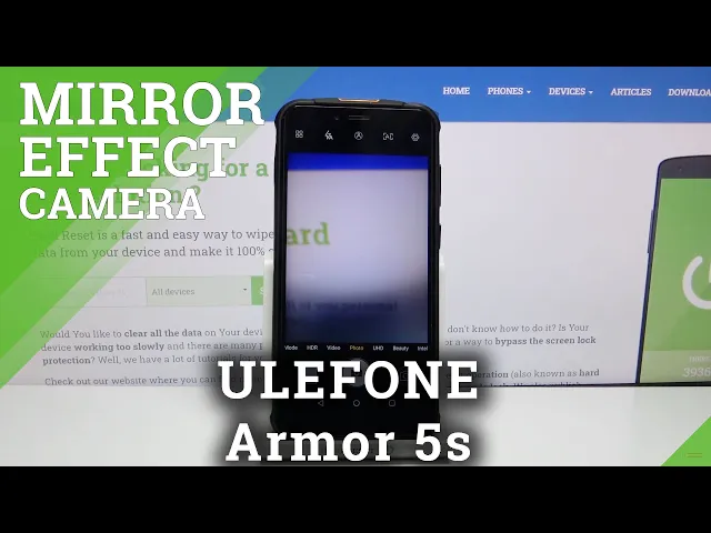 Video thumbnail for How to Enable Camera Mirror Effect in ULEFONE Armor 5s – Mirror Effect