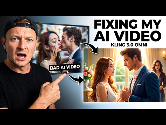 Video thumbnail for Kling 3.0 Omni Review: I Fixed My Failed AI Video