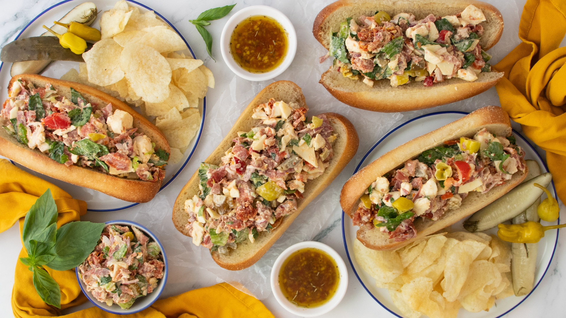 Video thumbnail for Chopped Italian Sub Sandwich Recipe