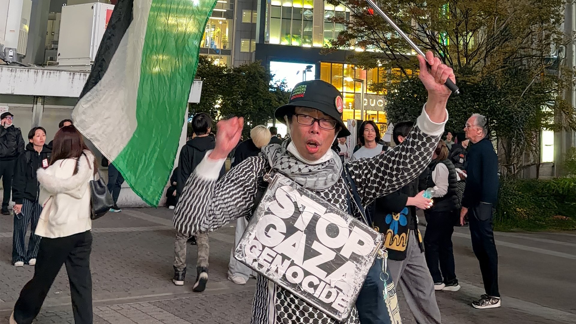 Video thumbnail for Al Jazeera meets iconic pro-Palestine Japanese activist