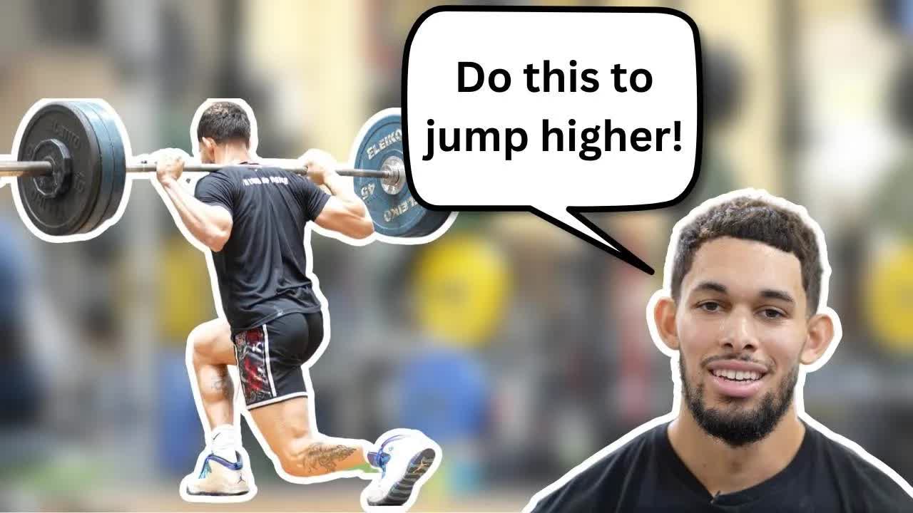 Video thumbnail for Isaiah Rivera Vertical Jump Workout: Reverse Lunges And EMOM's