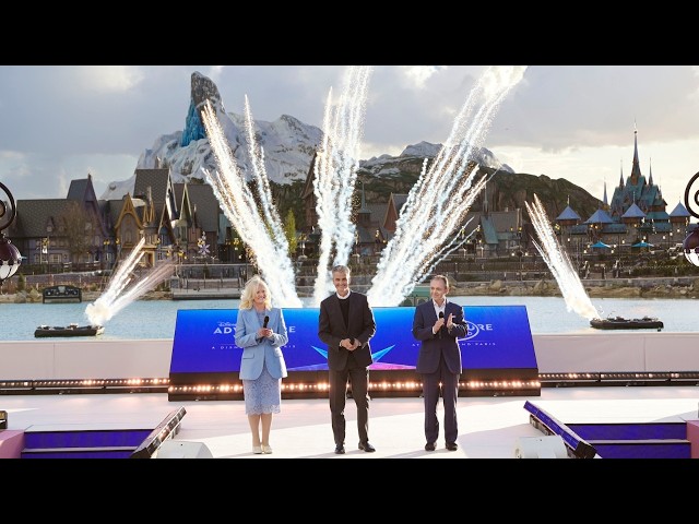 Video thumbnail for Highlights of Disney Adventure World Inauguration Ceremony at Disneyland Paris
