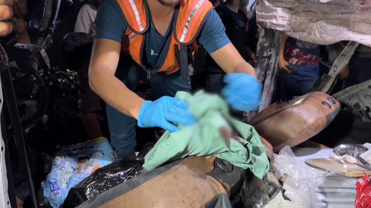 Video thumbnail for Israeli drone strike kills 2 Palestinians, injures 3 in Gaza.