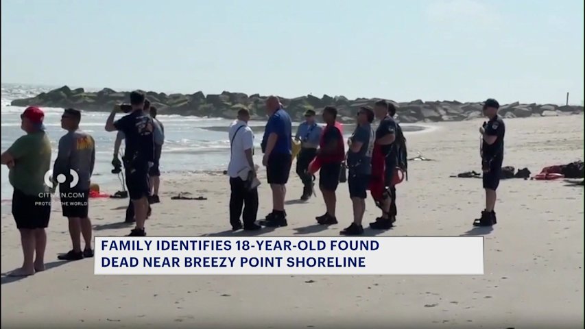 Video thumbnail for 18-year-old missing Bronx student found dead in Breezy Point