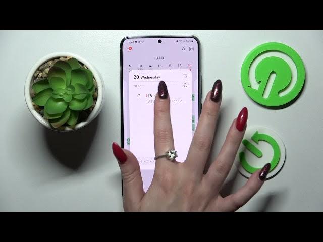 Video thumbnail for Samsung Galaxy S22+ How To Add Events To Callendar