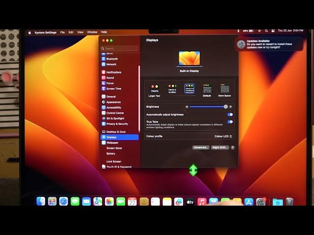 Video thumbnail for How To Enable & Disable Display True Tone For Macbook Air M2 2023