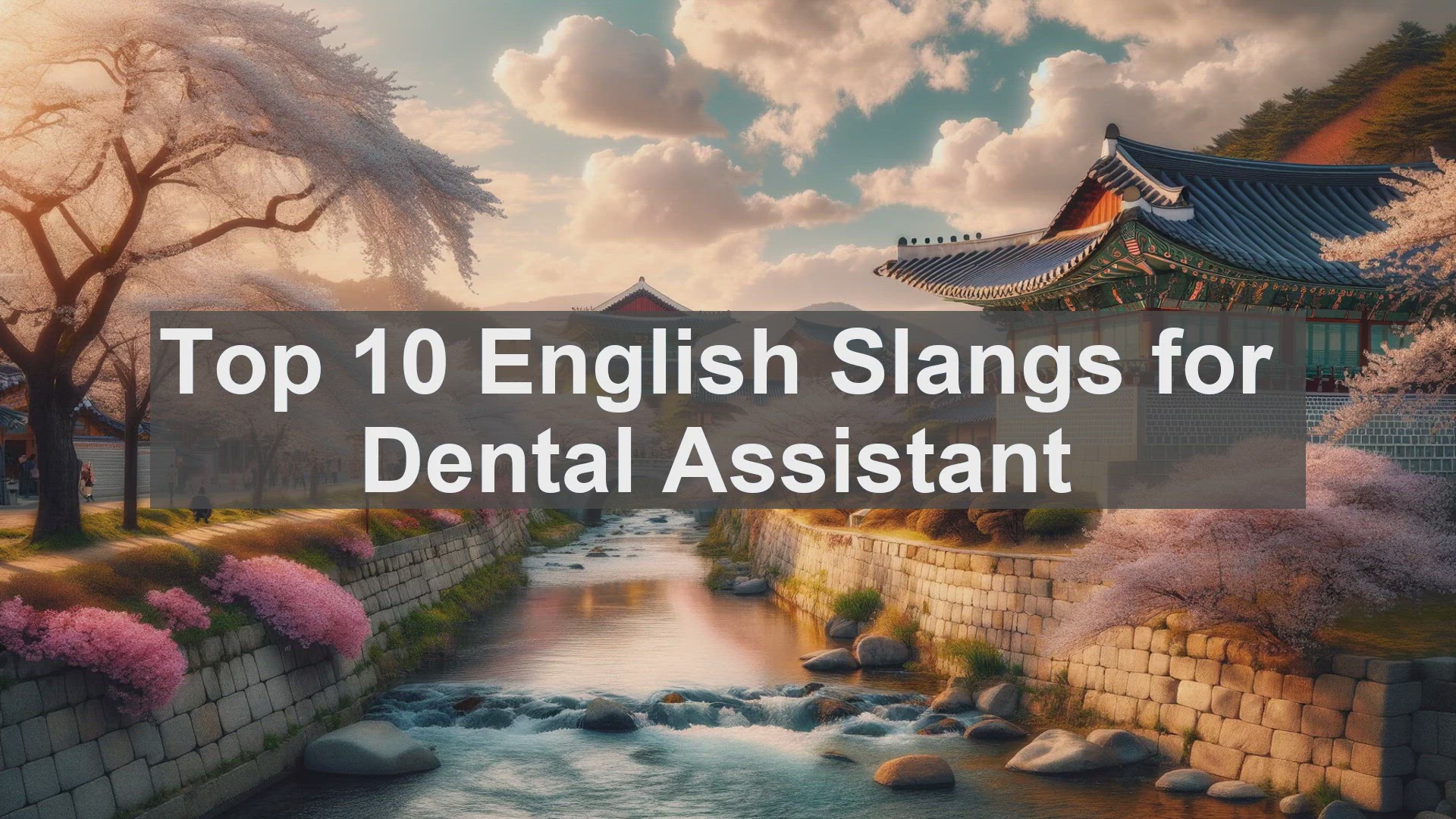'Video thumbnail for Top 10 English Slangs for Dental Assistant'
