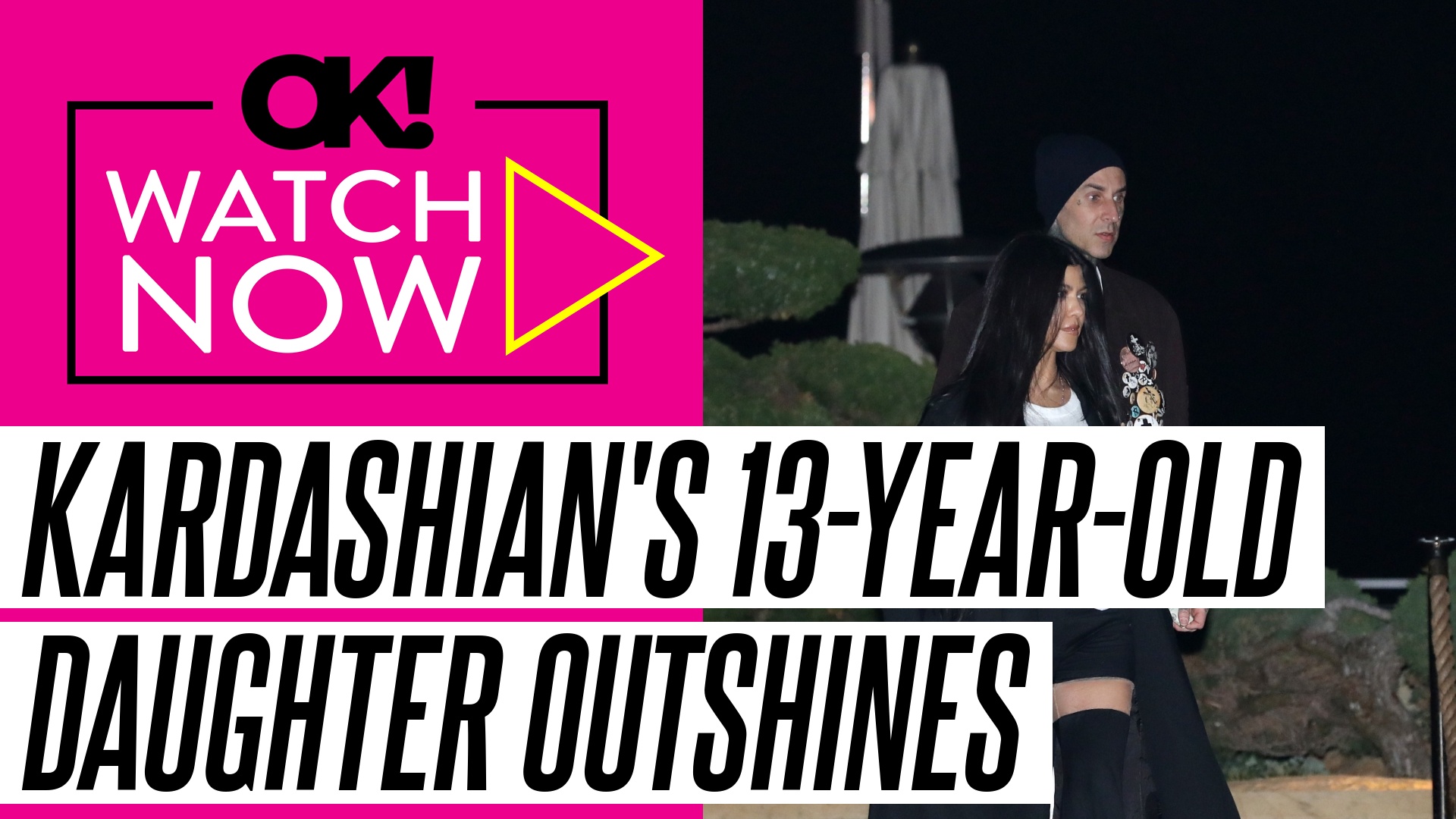 Video thumbnail for Kourtney Kardashian's Daughter Penelope, 13, Towers Over Mom in Adorable Outing