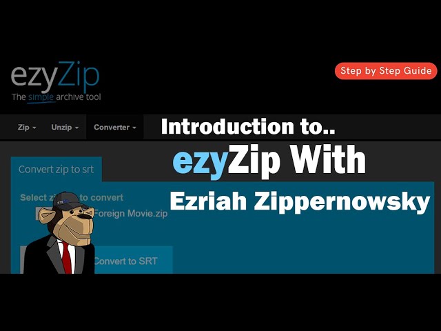 Video thumbnail for Introduction To ezyZip, The Simple Online Archive Tool!
