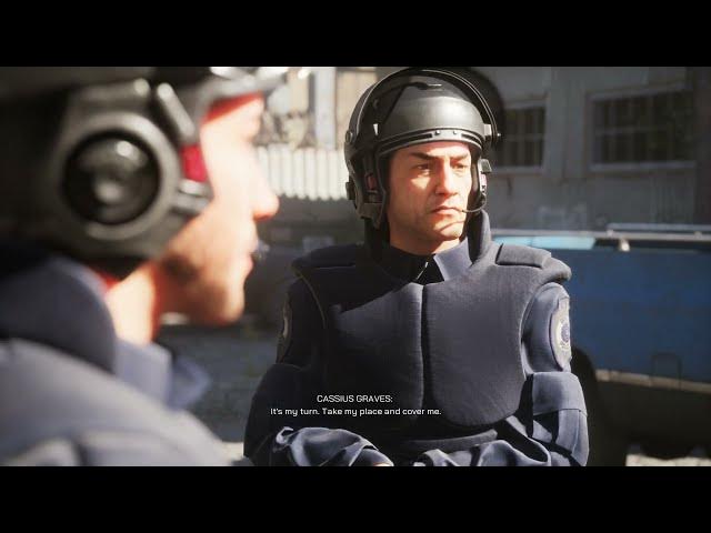 Video thumbnail for Robocop: Rogue City Unfinished Business - The Weight of The Badge: Inspect Truck | Look For Suspects