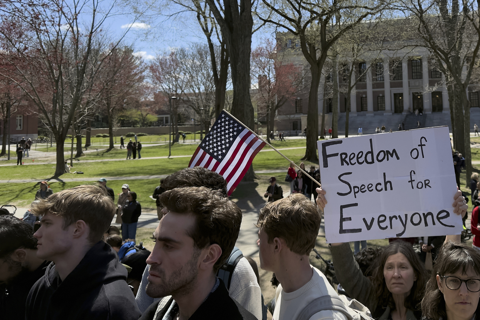 Video thumbnail for White House-Harvard spat: Court blocks trump attempt to bar foreign students