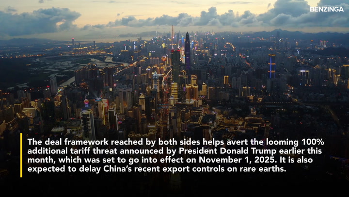 'Video thumbnail for Trump-Xi Jinping Set To Finalize Deal As US-China Deescalate Trade Tensions — Dow Futures Surge 242 Points'