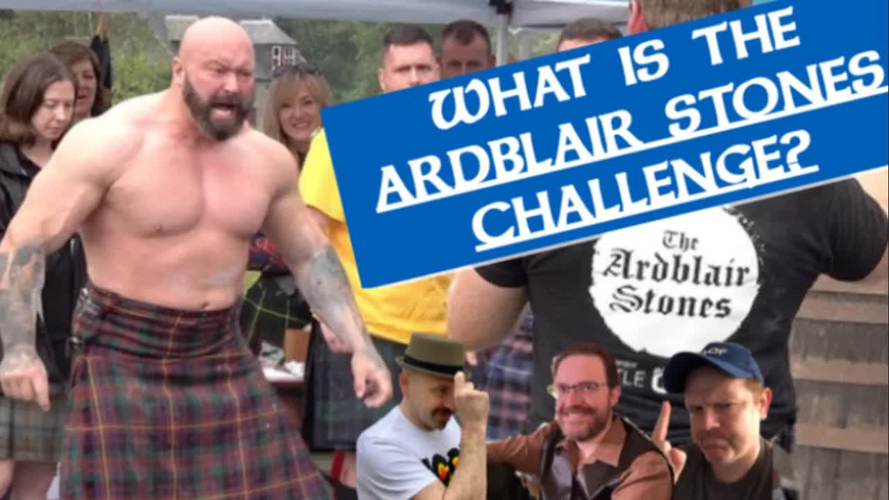 'Video thumbnail for stream punk sports: americans try the ardblair stones challenge in scotland!'