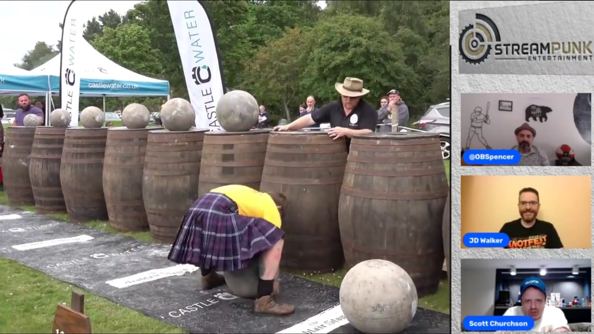 'Video thumbnail for stream punk sports: americans try the ardblair stones challenge in scotland!'