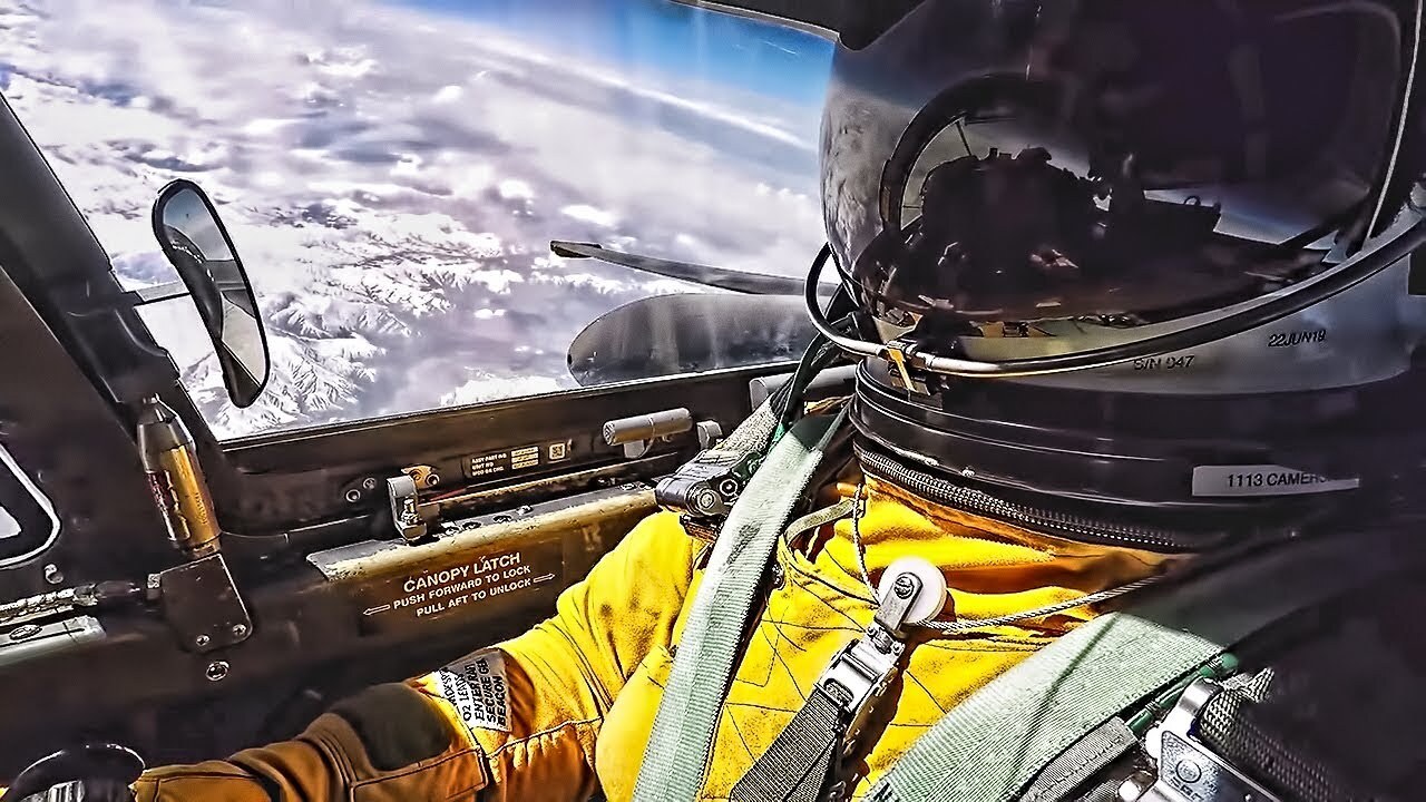 Video thumbnail for U-2 Dragon Lady Spy Plane • Pilot Prep & Takeoff/Landing
