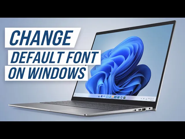 Video thumbnail for How to Change Default System Font in Windows 11 [2024 Edition]
