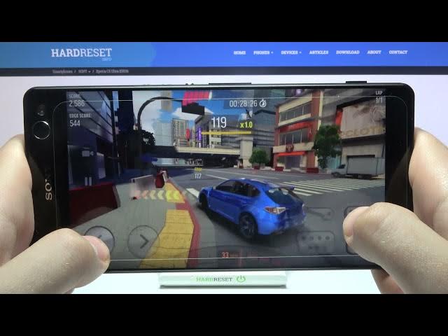 Video thumbnail for Gameplay of Drift Max Pro on Sony Xperia C5 – Efficiency Test