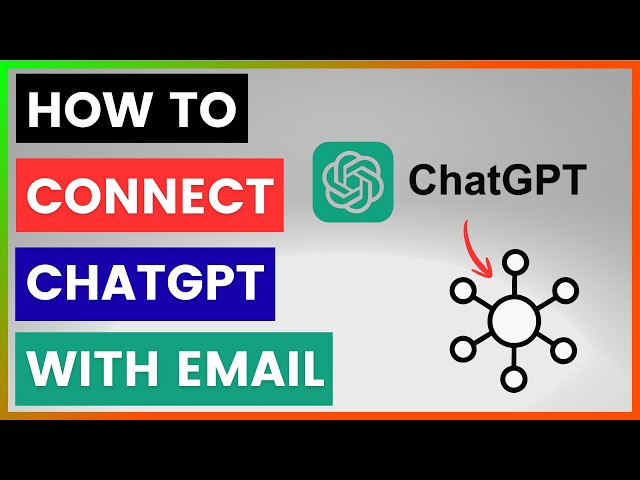 Video thumbnail for How To Connect ChatGPT With Gmail? [in 2026]