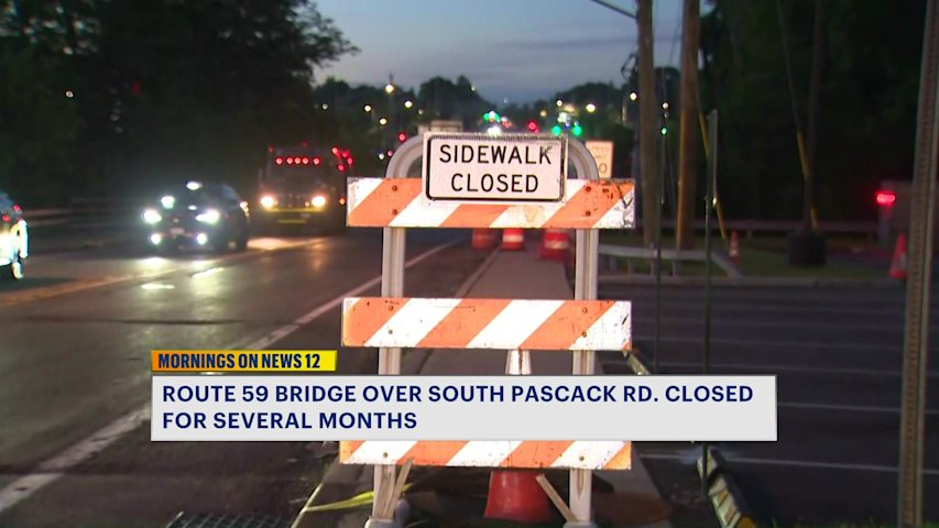 Video thumbnail for Route 59 bridge closure to impact traffic in Spring Valley for months
