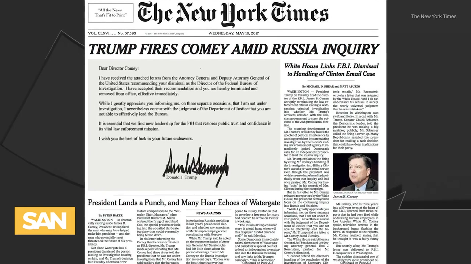 'Video thumbnail for FBI documents on Trump–Russia Probe allegedly found in ‘burn bags’: Report'