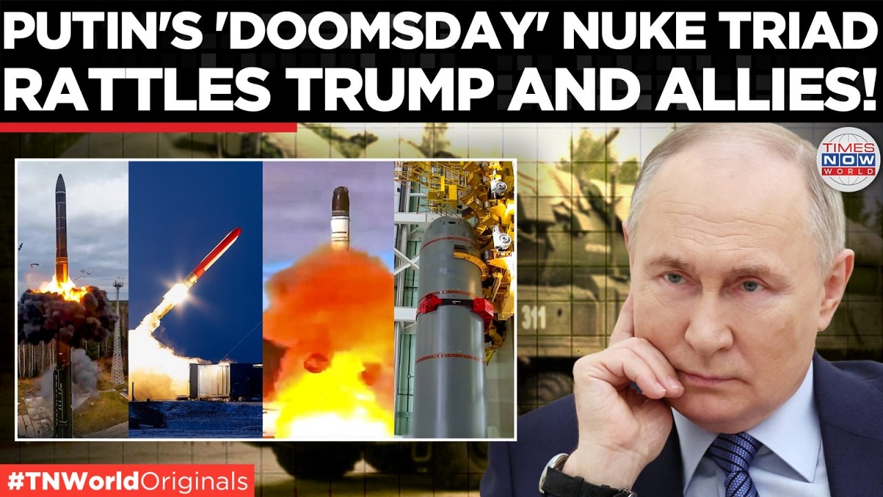 Video thumbnail for PUTIN'S NUCLEAR ARMADA: Russia’s Poseidon, Sarmat & Burevestnik Ready After Kyiv’s Oreshnik Strike?
