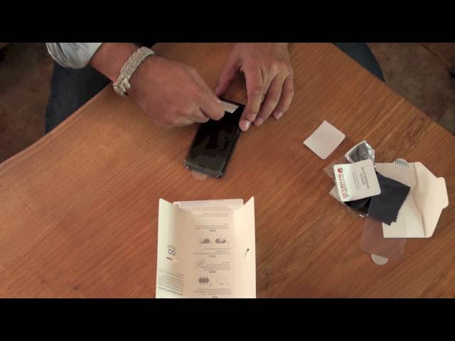 Video thumbnail for Zagg Invisible Shield Sapphire Defense iPhone 7 screen protector: How to Install!