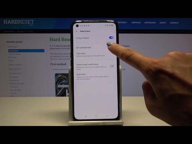 Video thumbnail for How to Change Date & Time on REALME GT 5G – Adjust Time Settings
