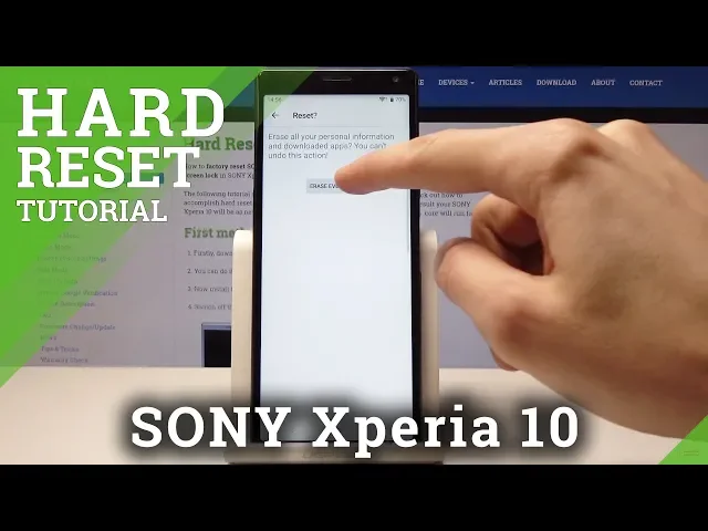 Video thumbnail for Sony Xperia 10 Hard Reset / Wipe Data / Restore Defaults