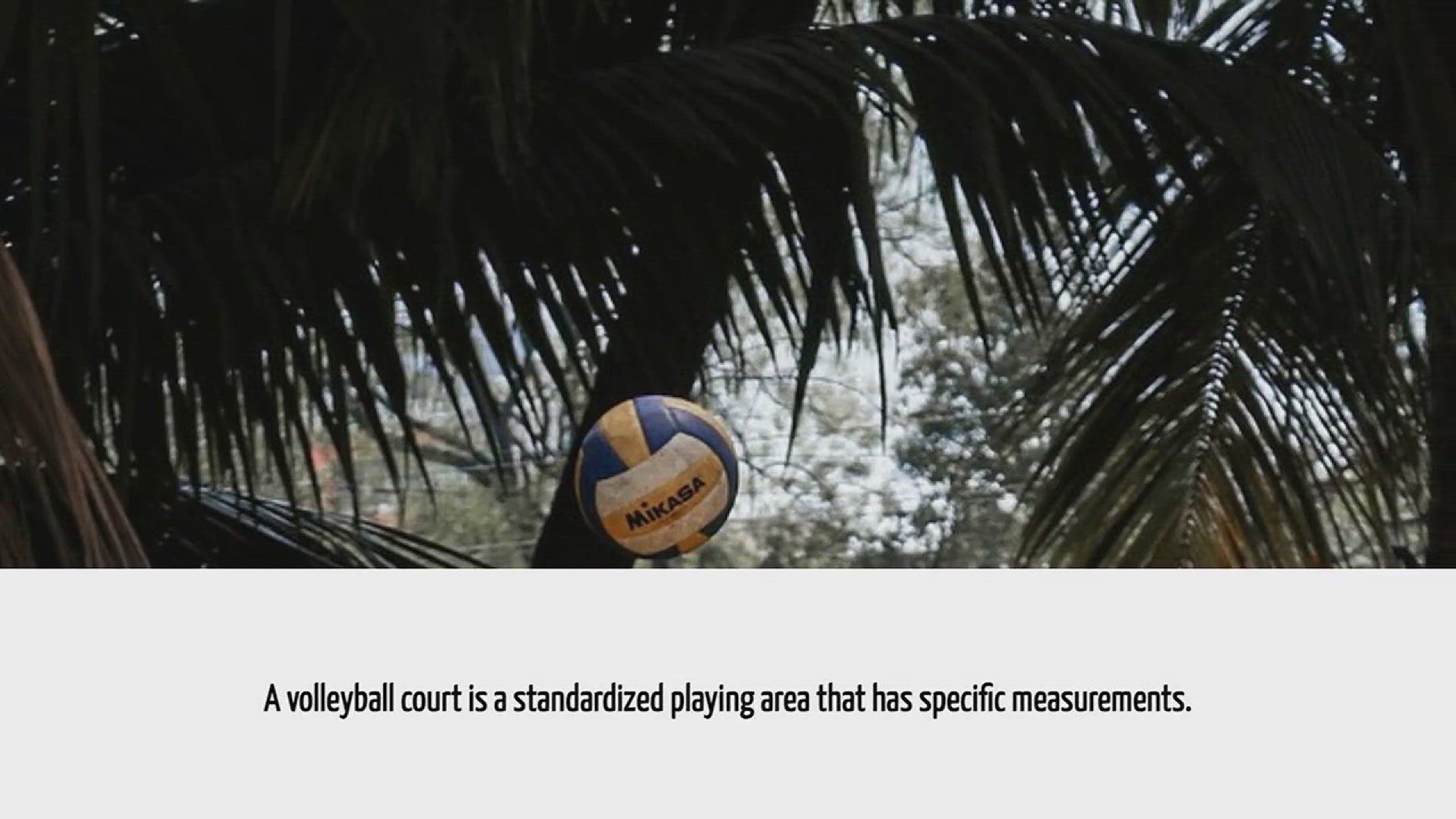 Video thumbnail for How Big Is A Volleyball Court