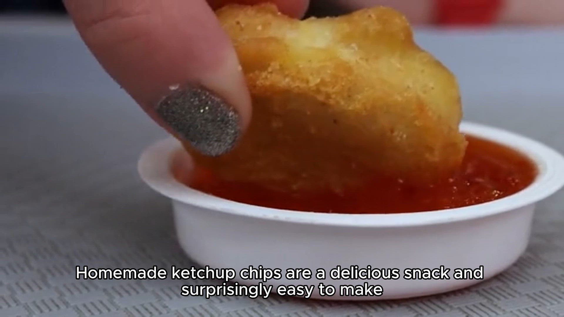 Video thumbnail for Ketchup chips recipe