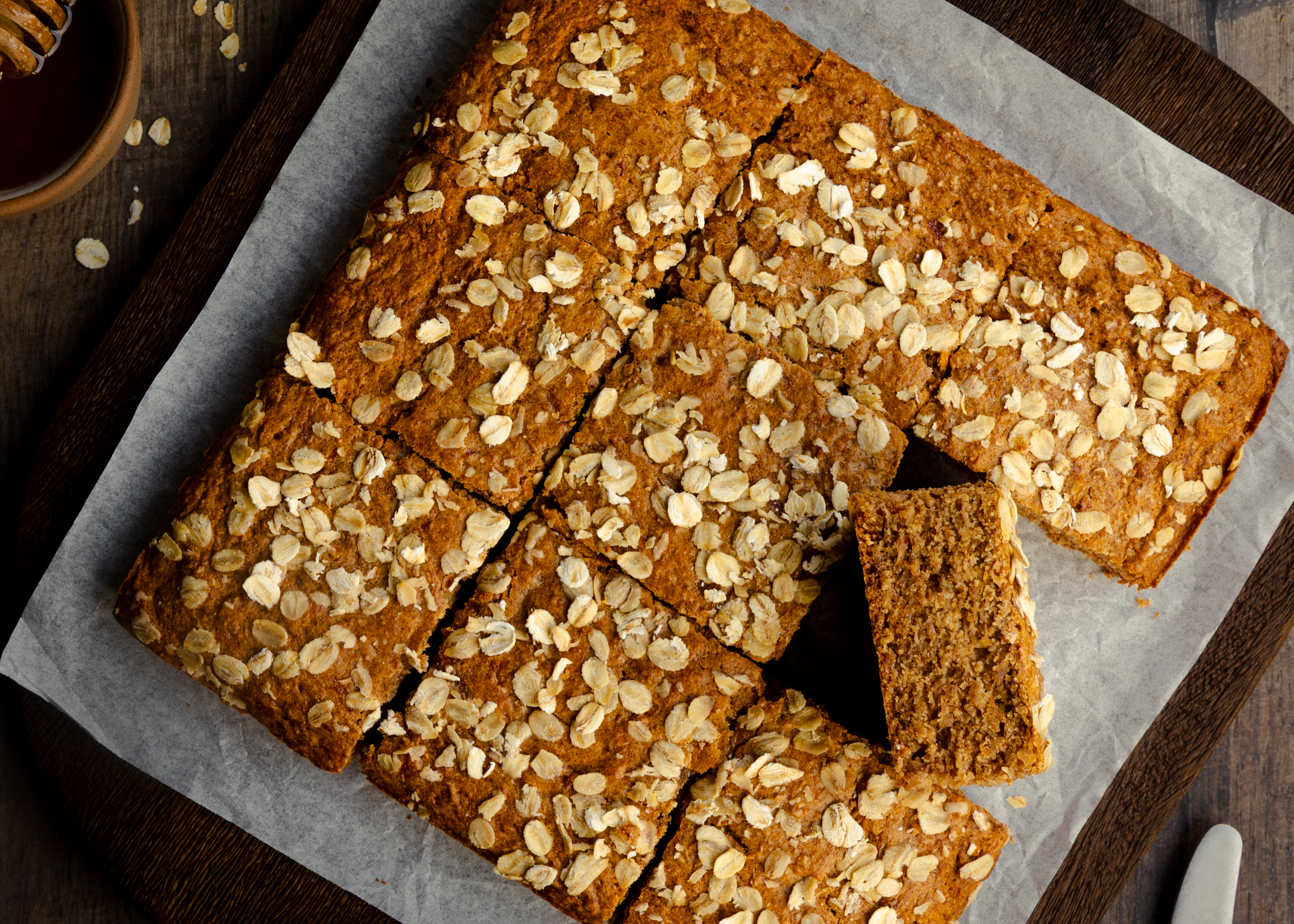 Video thumbnail for Pear & Gingerbread Breakfast Cake