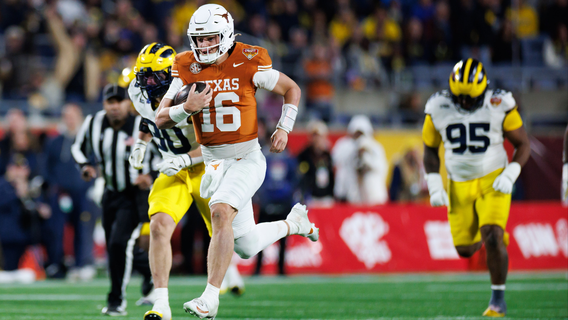 Video thumbnail for QB Arch Manning's Impact on Texas Football's Season