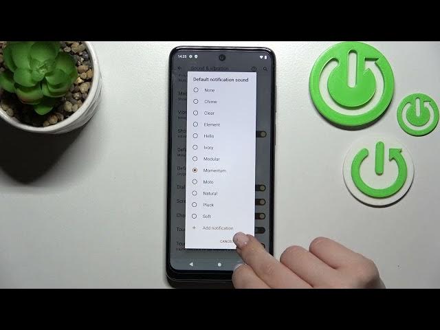 Video thumbnail for MOTOROLA MOTO G22 and Sound Settings - How to Change Notifications Tone